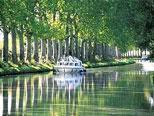 Férias de barco no Canal du Midi, no sul da França